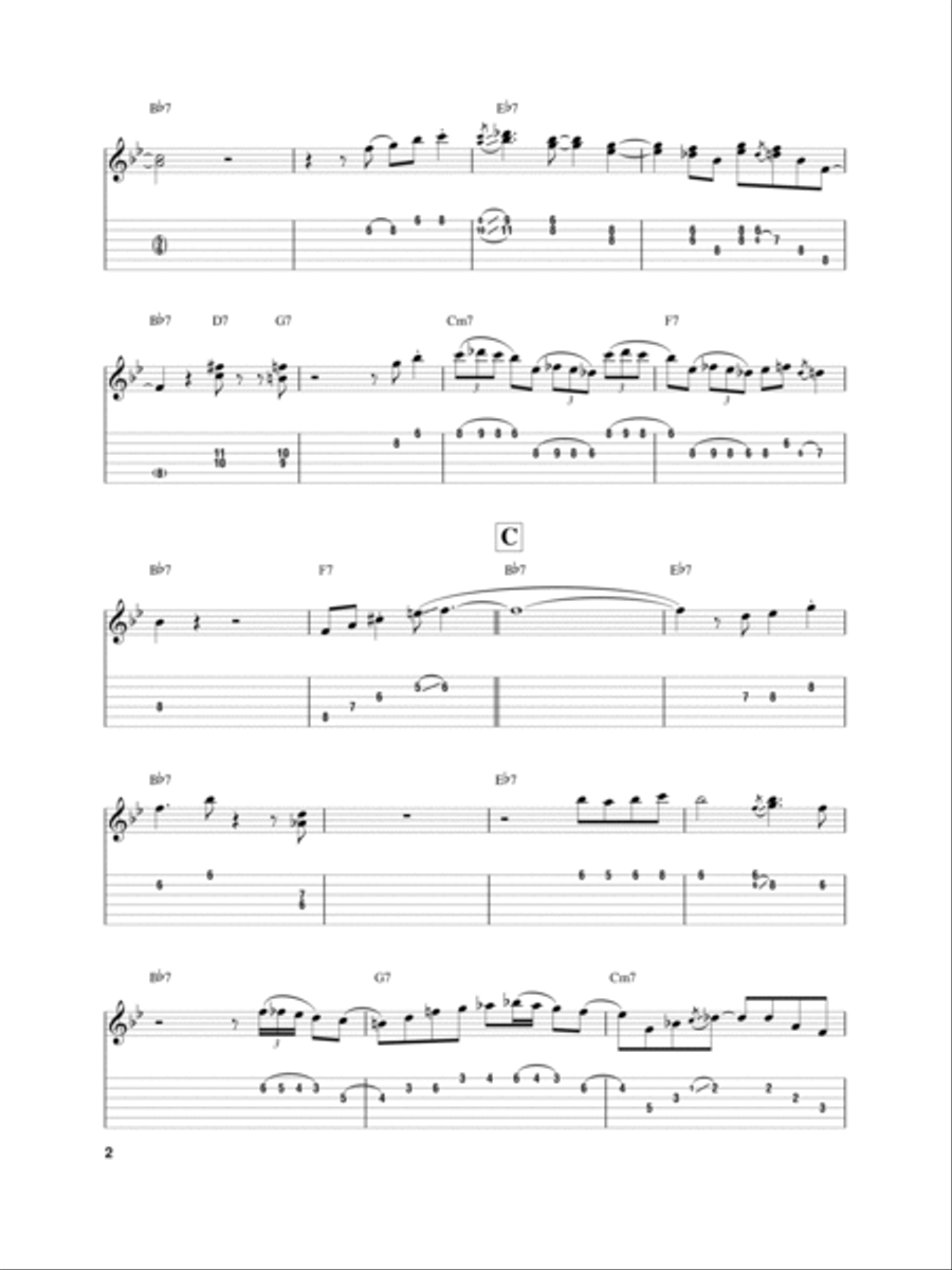 Deep Electric Guitar scores gallery preview page 2