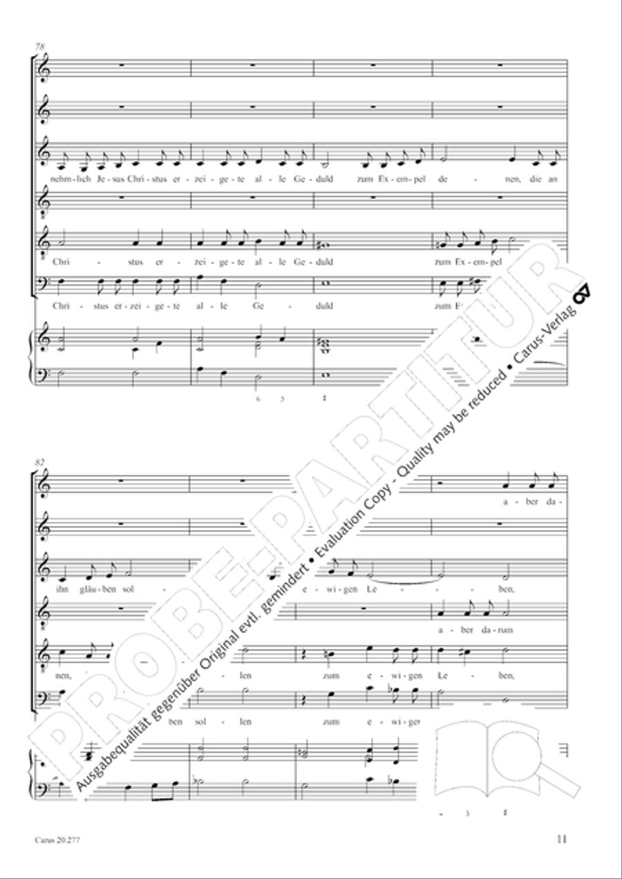 Das ist je gewisslich wahr Choir scores gallery preview page 12