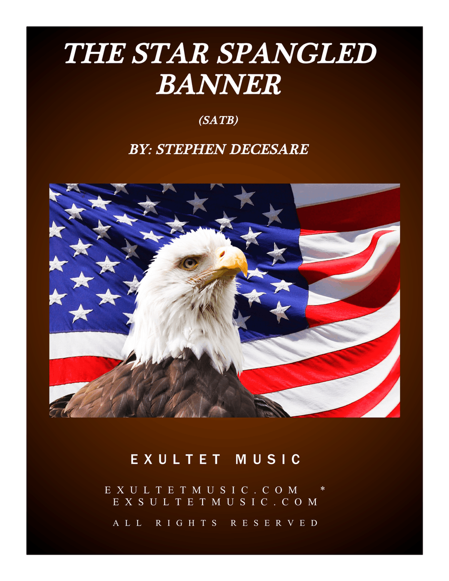 The Star Spangled Banner (for SATB) 4-Part scores gallery preview page 1