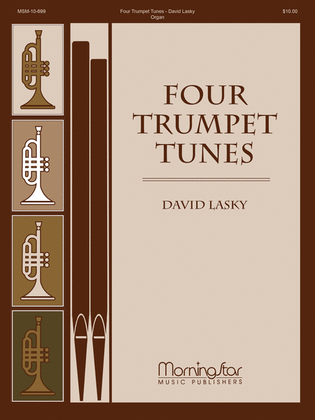 Book cover for Four Trumpet Tunes
