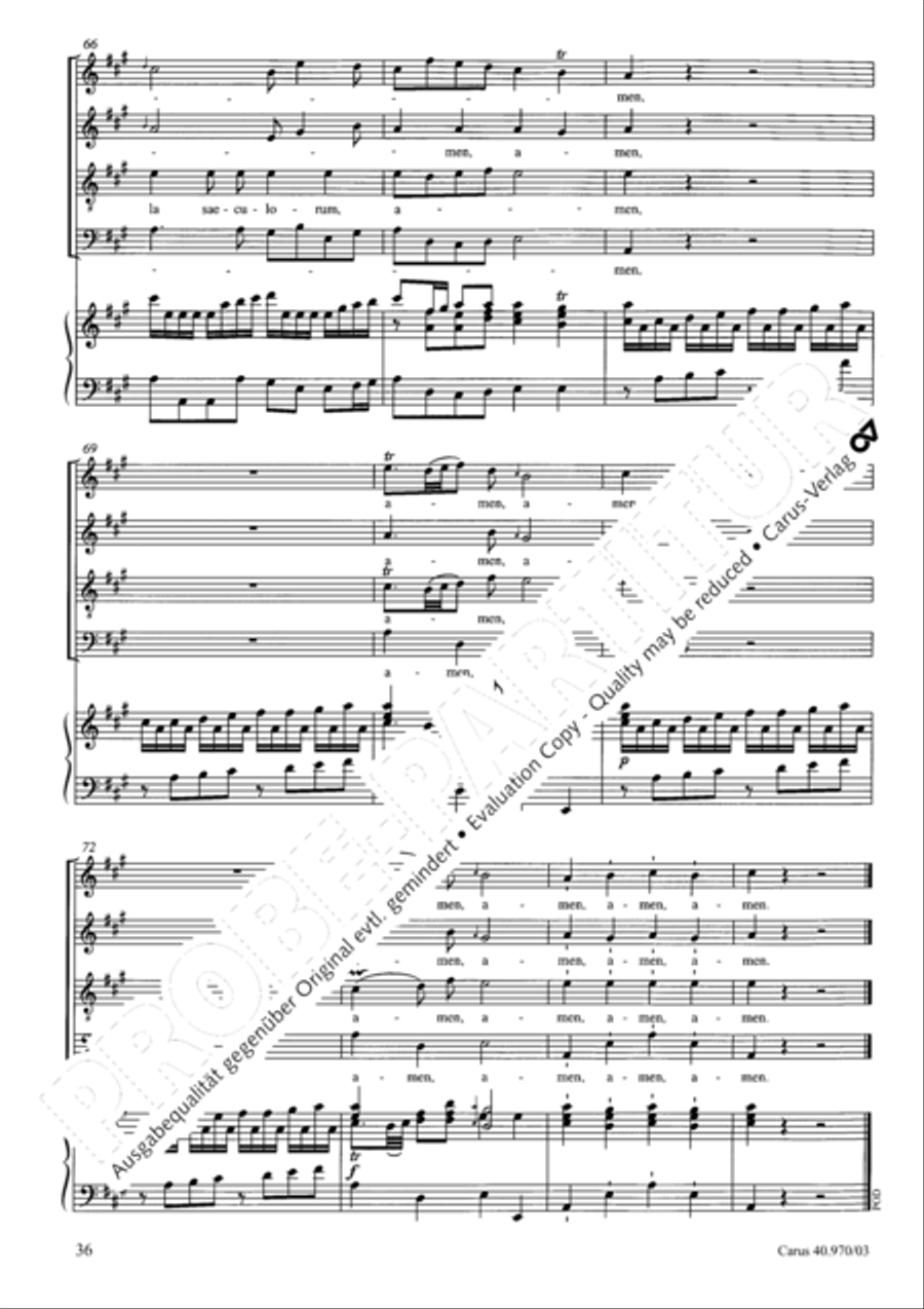 Laudate pueri SSA scores gallery preview page 37