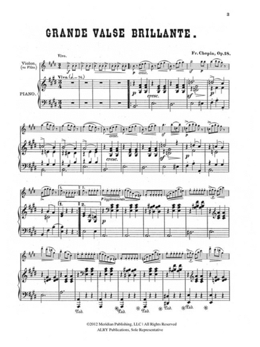 Waltzes for Flute and Piano