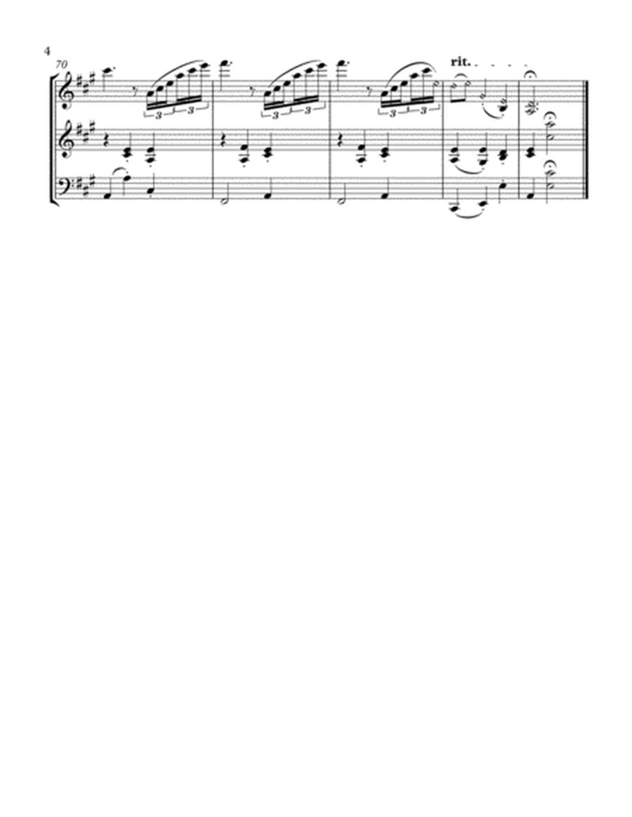 Brahms Waltz arr. for String Trio