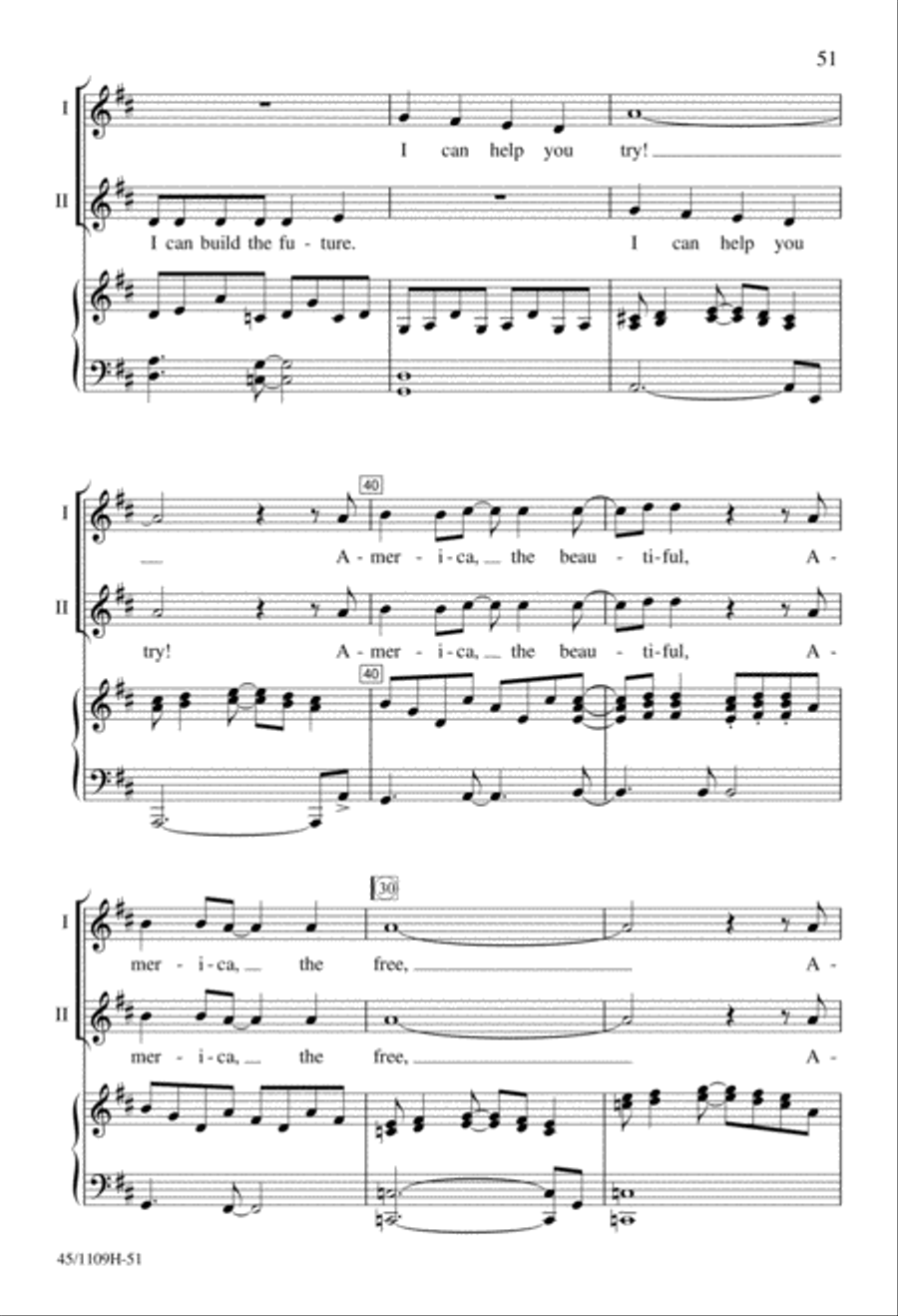 In Concert! for 2-part Choirs 2-Part scores gallery preview page 52