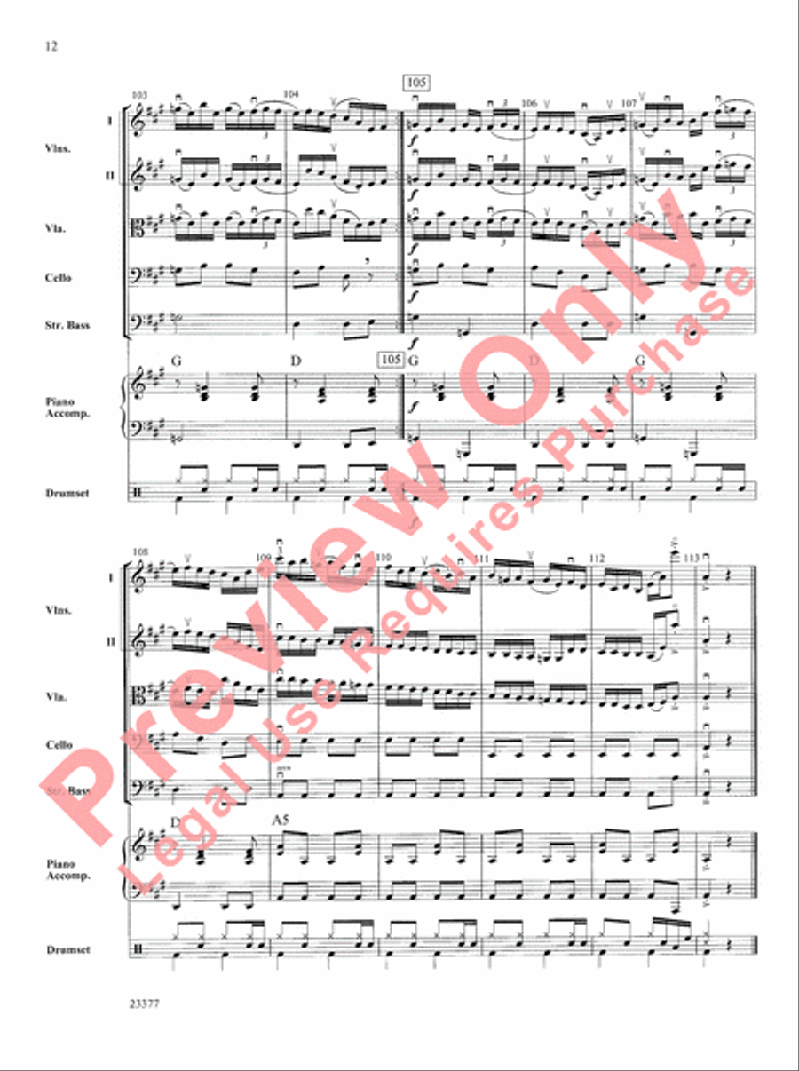 Front Porch Jam String Orchestra scores gallery preview page 13