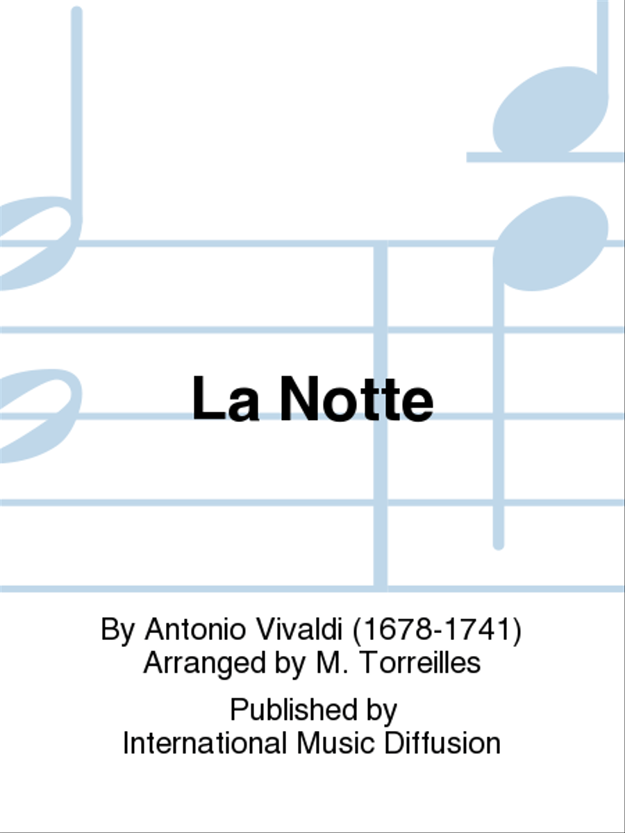 La Notte La Notte Brass Quintet scores gallery preview page 1
