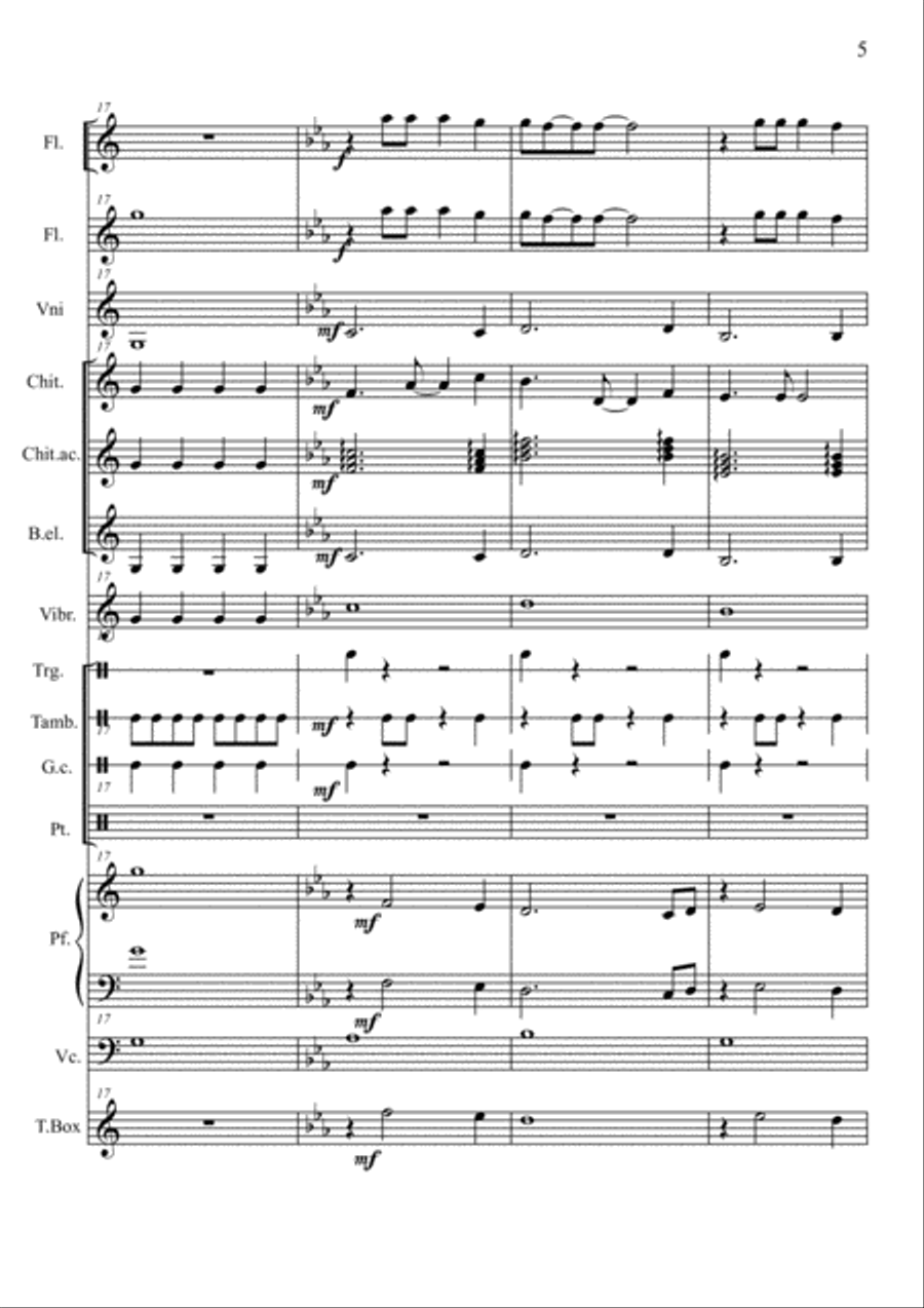 Oh, Pretty Woman Oh, Pretty Woman Large Ensemble scores gallery preview page 5