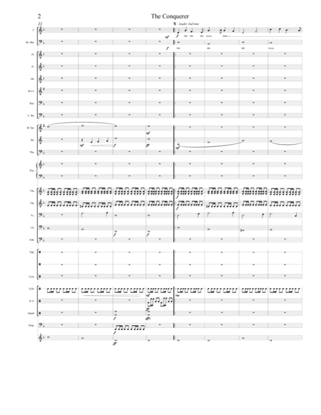 The Conquerer - For Orchestra & Choir image number null