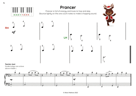 Little Reindeer in a Row! Pre-Reader Version