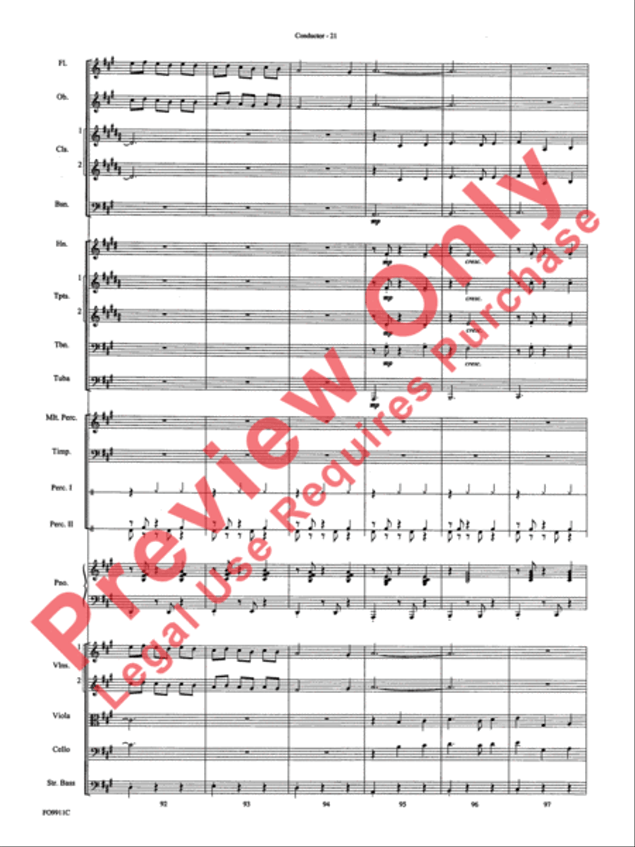 A Charlie Brown Christmas Full Orchestra scores gallery preview page 24