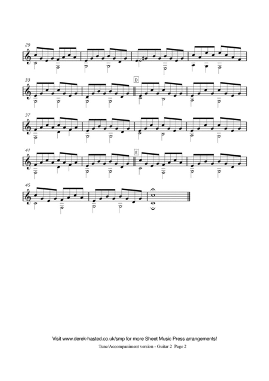 Carillon Guitar scores gallery preview page 5