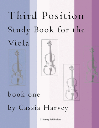 Book cover for Third Position Study Book for the Viola
