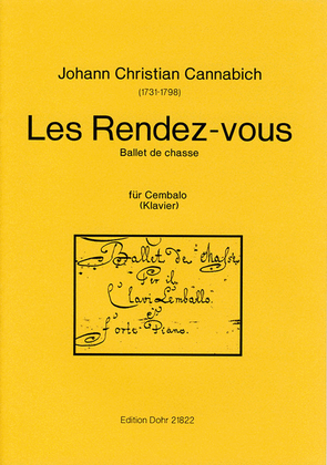 Les Rendez-Vous für Cembalo oder Klavier -Ballet de Chasse-