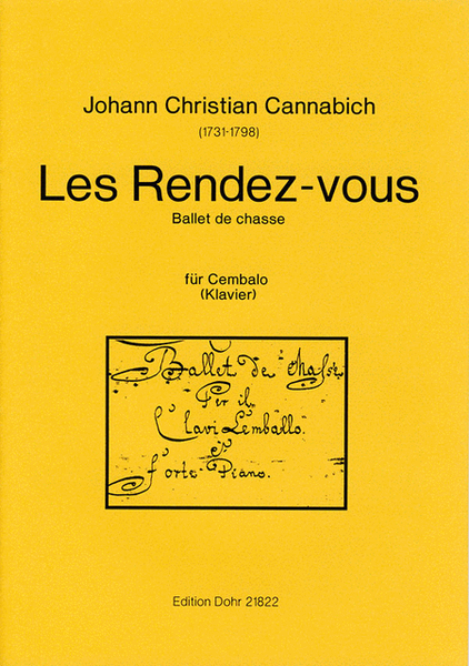 Les Rendez-Vous für Cembalo oder Klavier -Ballet de Chasse-