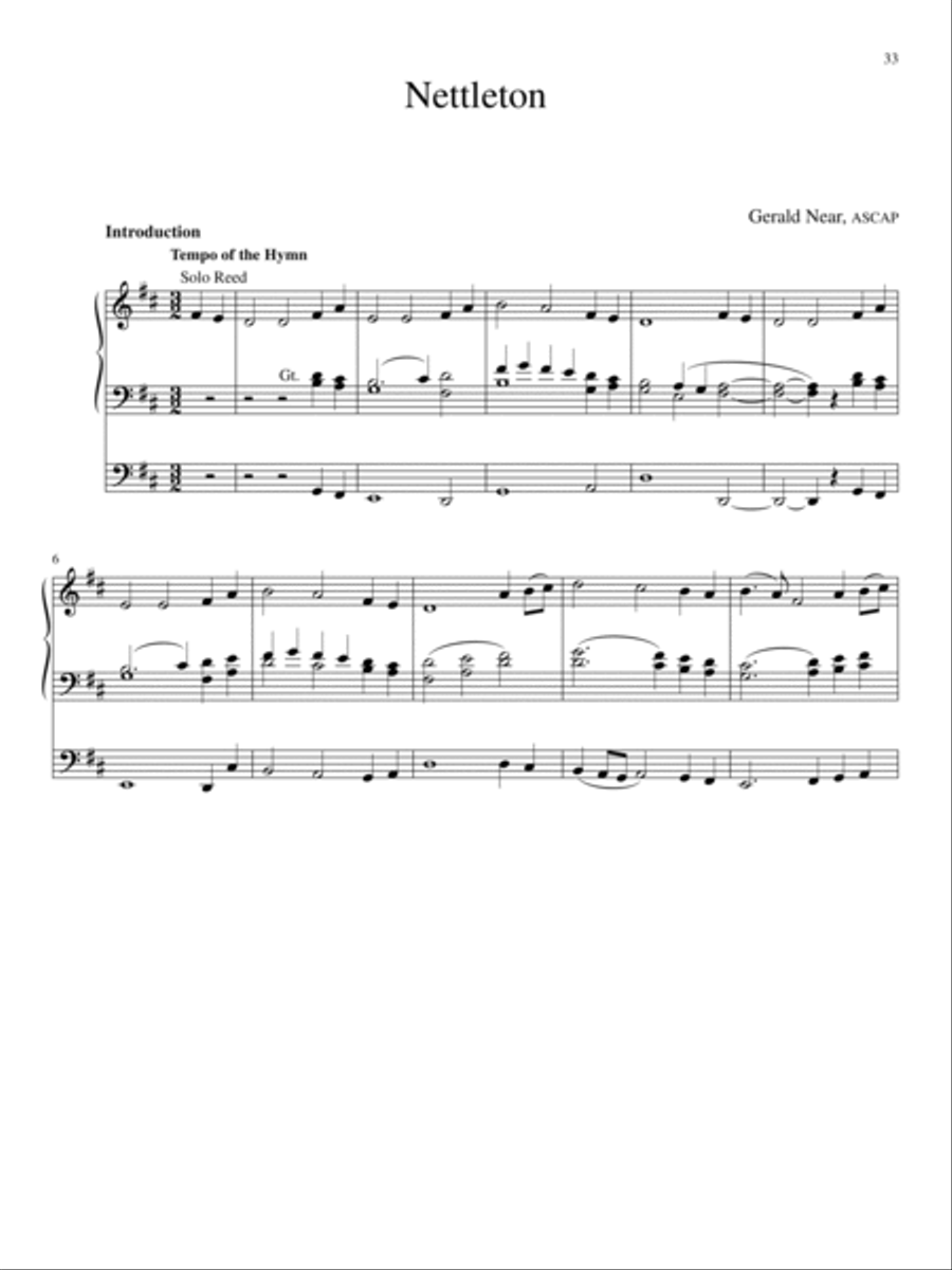 Laudes Domini: 10 Hymn Introductions and Harmonizations for Organ, Volume 2 Organ scores gallery preview page 14