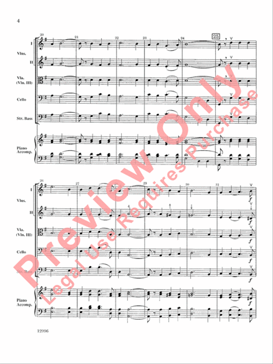Saturday at the Symphony String Orchestra scores gallery preview page 5