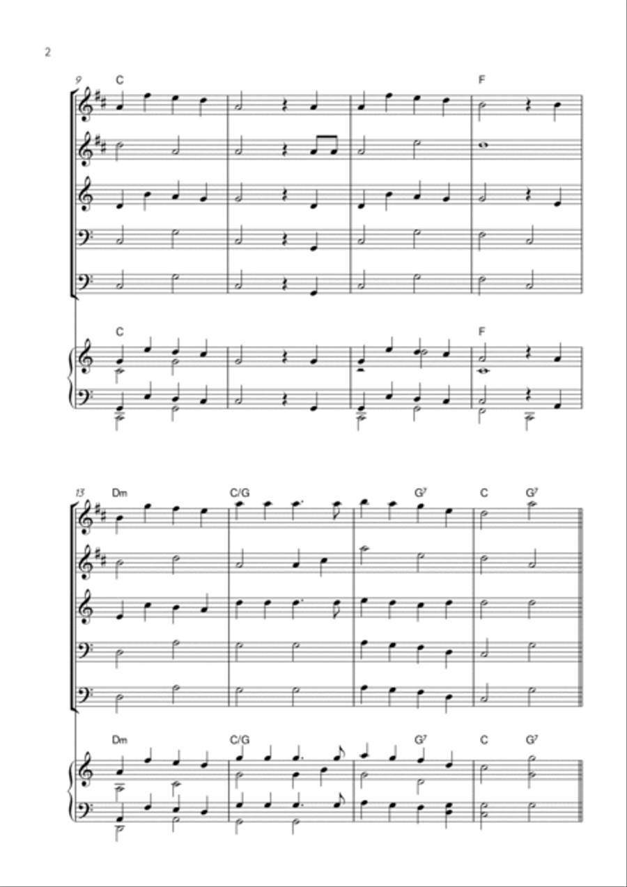 Jingle Bells Chamber Music scores gallery preview page 2