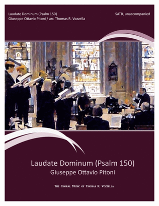 Book cover for Laudate Dominum (SATB)