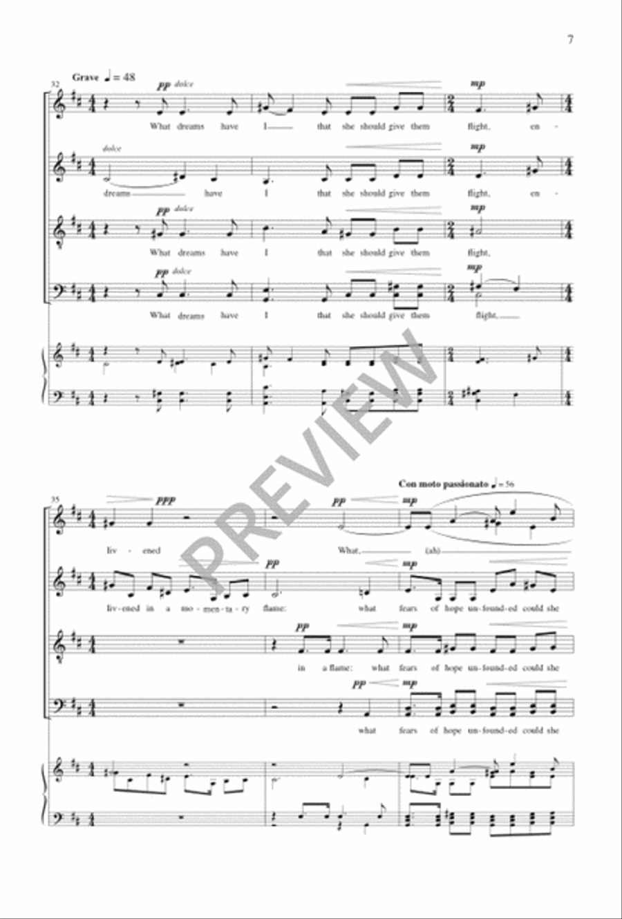 Star Sonnet Divisi scores gallery preview page 7