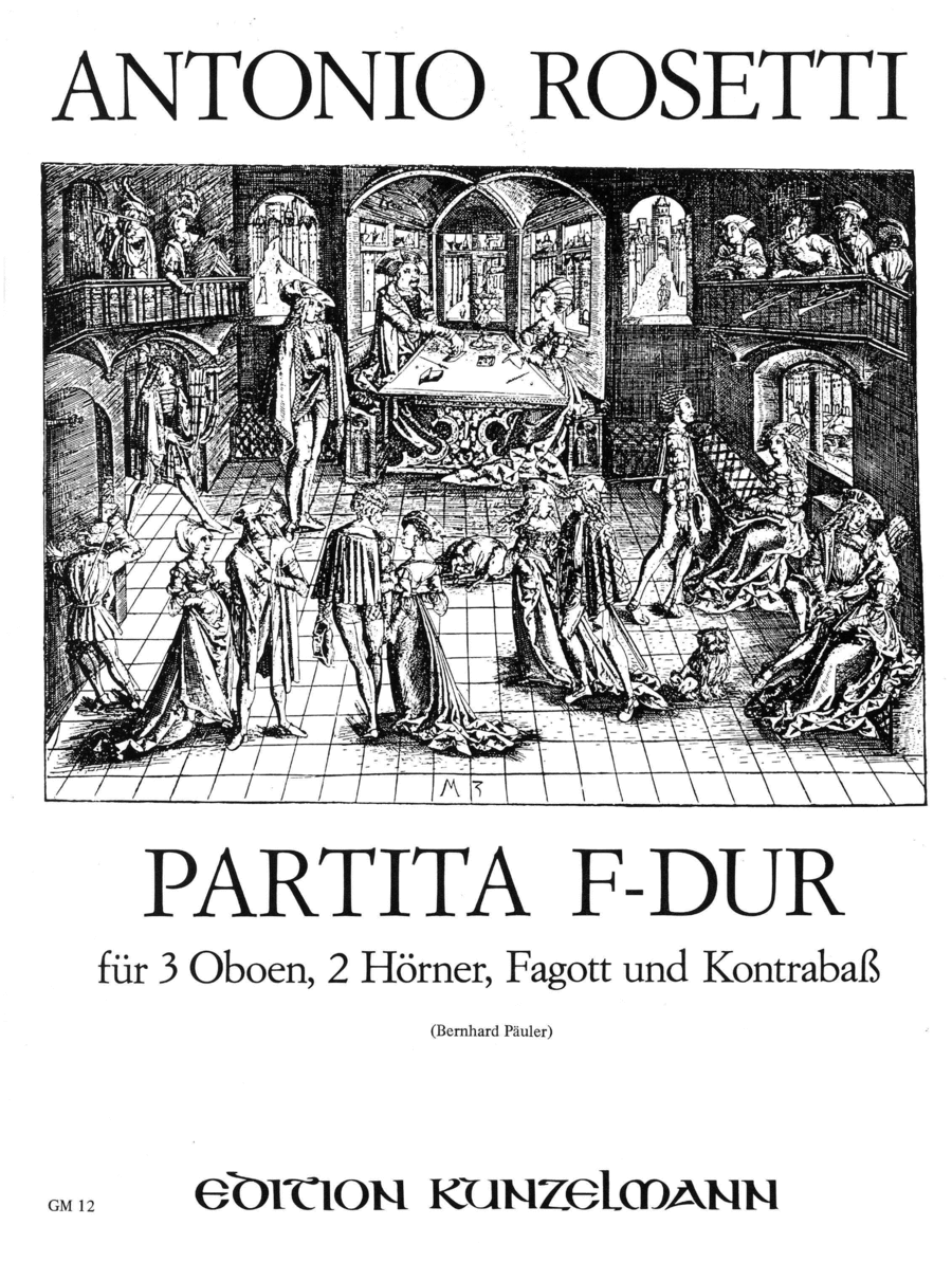 Partita Double Bass scores gallery preview page 1
