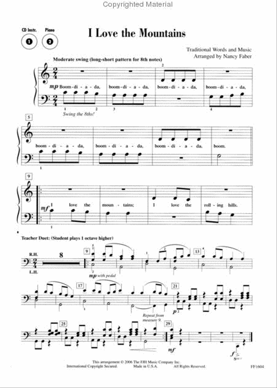 Level 2A - Gold Star Performance with Online Audio Piano Method scores gallery preview page 2