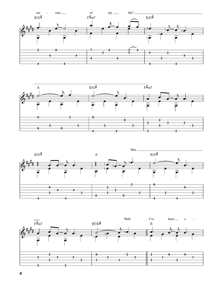 Landslide Landslide Acoustic Guitar scores gallery preview page 4