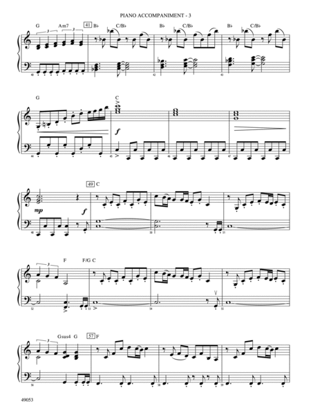 Bach to Rock: Piano Accompaniment