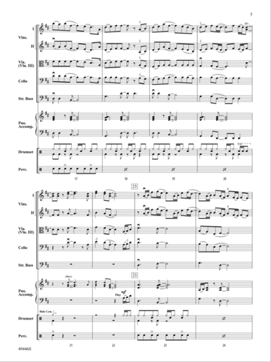 10,000 Hours: Score String Orchestra scores gallery preview page 5