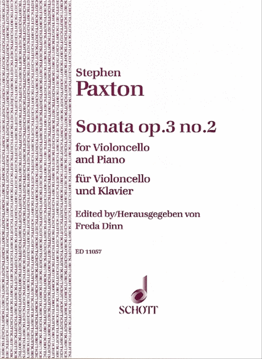 Sonata Op. 3, No. 2 Piano Accompaniment scores gallery preview page 1