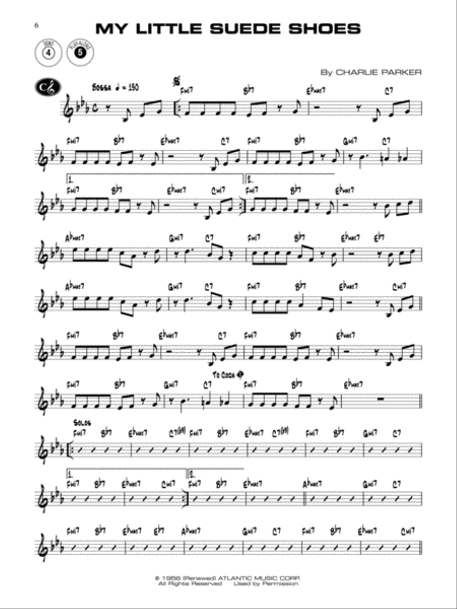 Alfred Jazz Easy Play-Along -- Easy Standards, Volume 1 Flexible/Adaptable scores gallery preview page 7