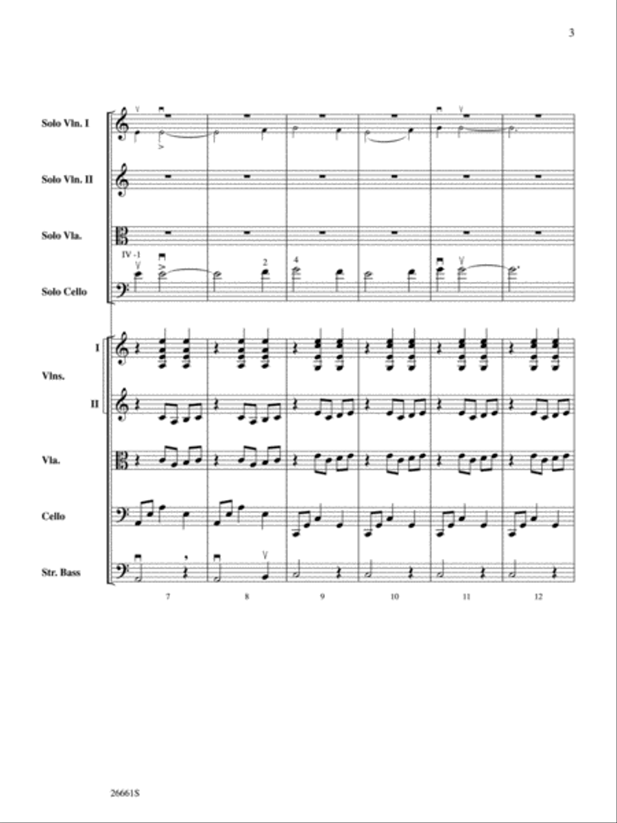 Recuerdos de la Alhambra String Orchestra scores gallery preview page 3