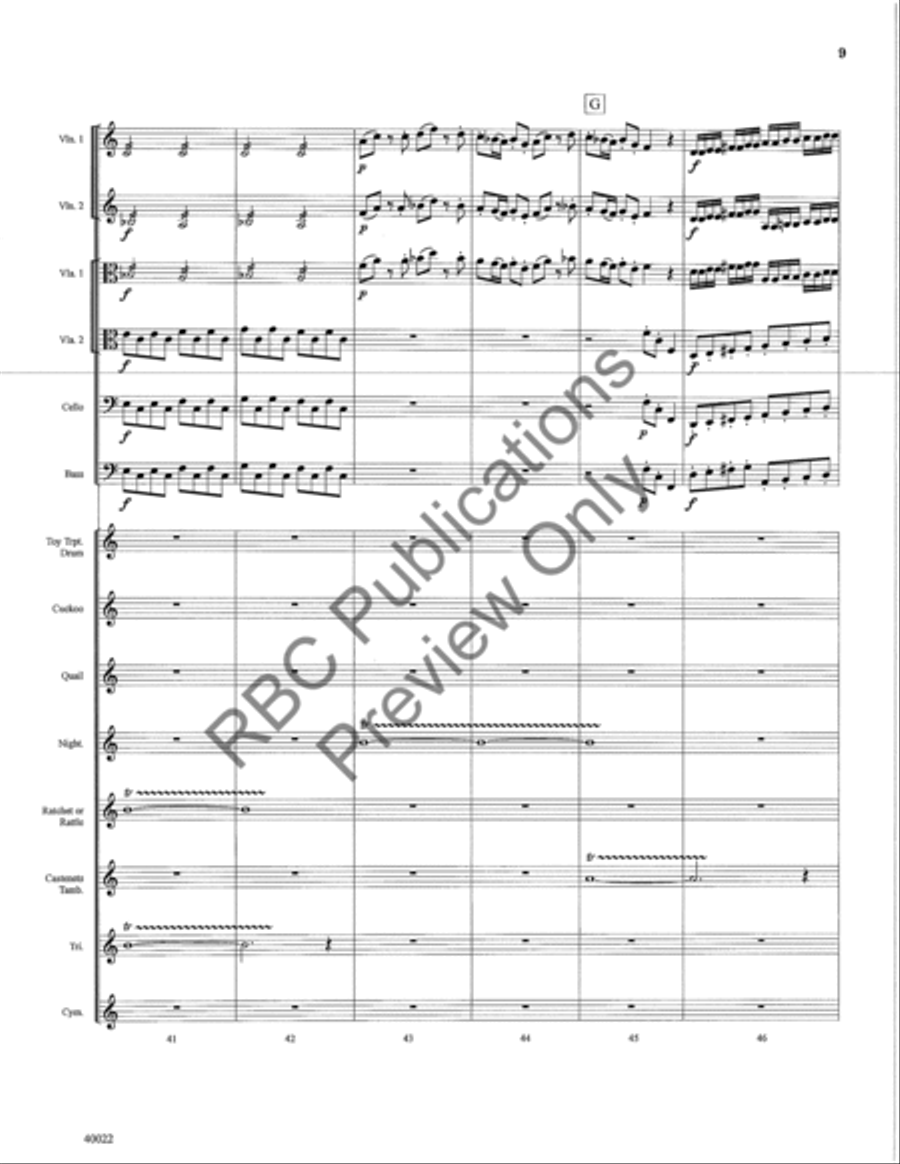 Toy Symphony Toy Symphony String Orchestra scores gallery preview page 12