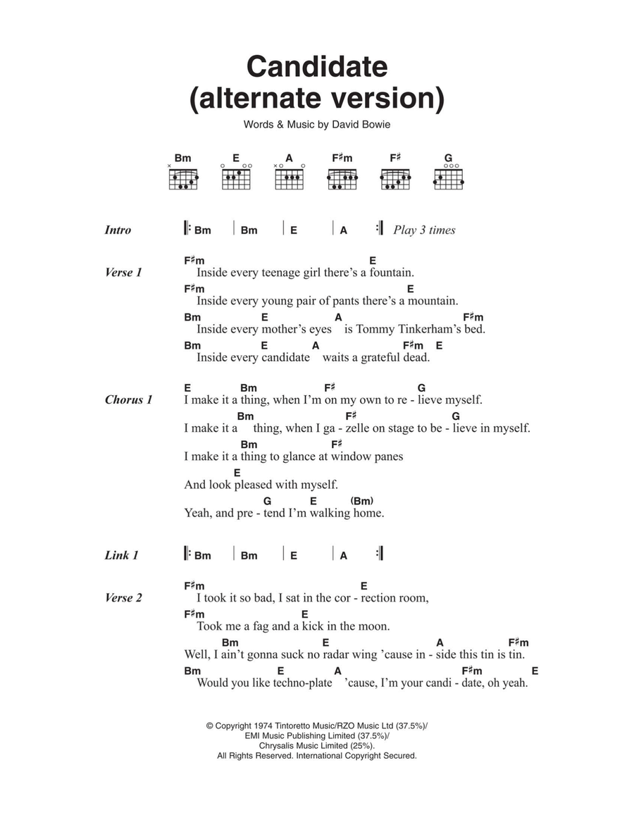 Candidate Acoustic Guitar scores gallery preview page 1