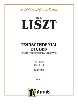 Book cover for Transcendental Etudes, Volume 2