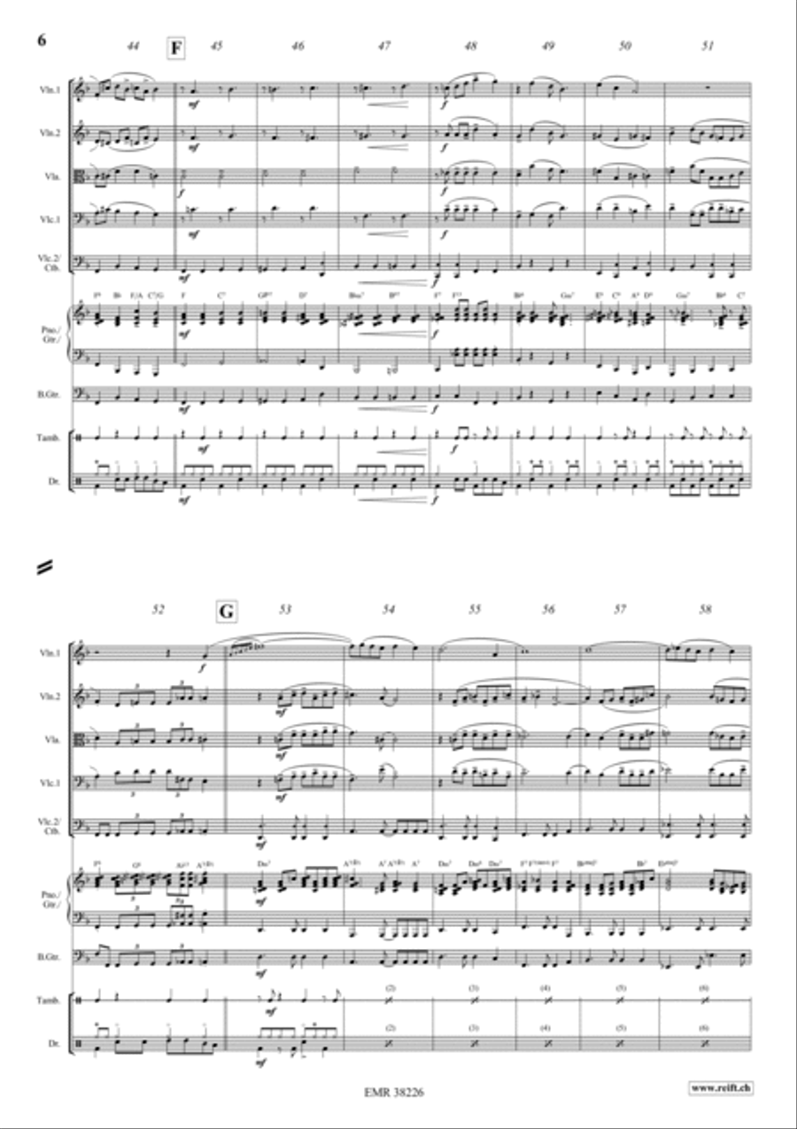 Liza Bass Guitar scores gallery preview page 5