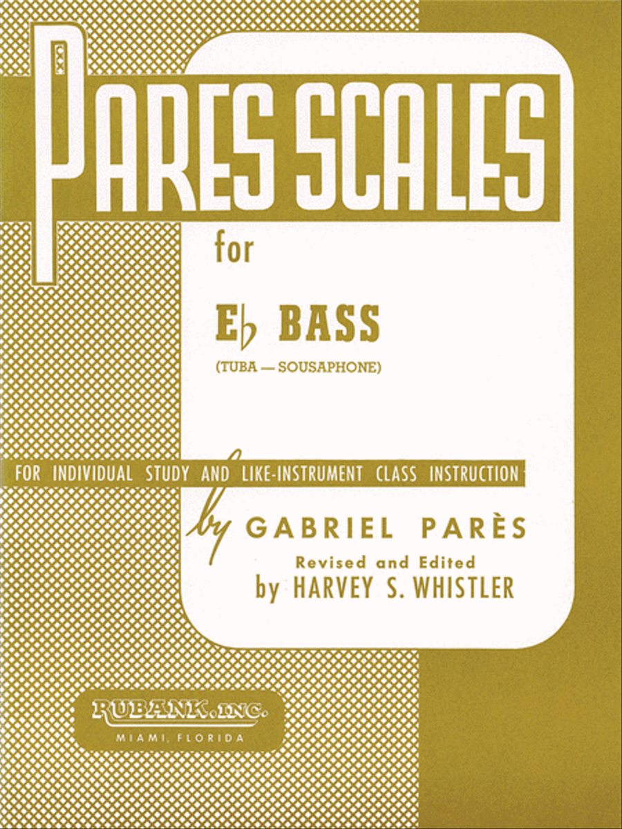 Pares Scales Concert Band Methods scores gallery preview page 1