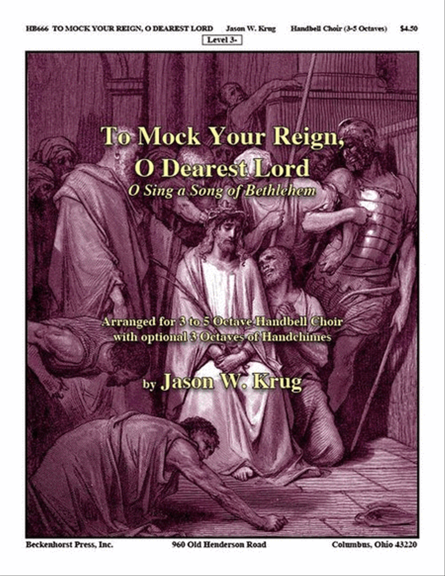 To Mock Your Reign, O Dearest Lord 5-Octaves scores gallery preview page 1