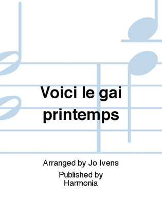 Book cover for Voici le gai printemps