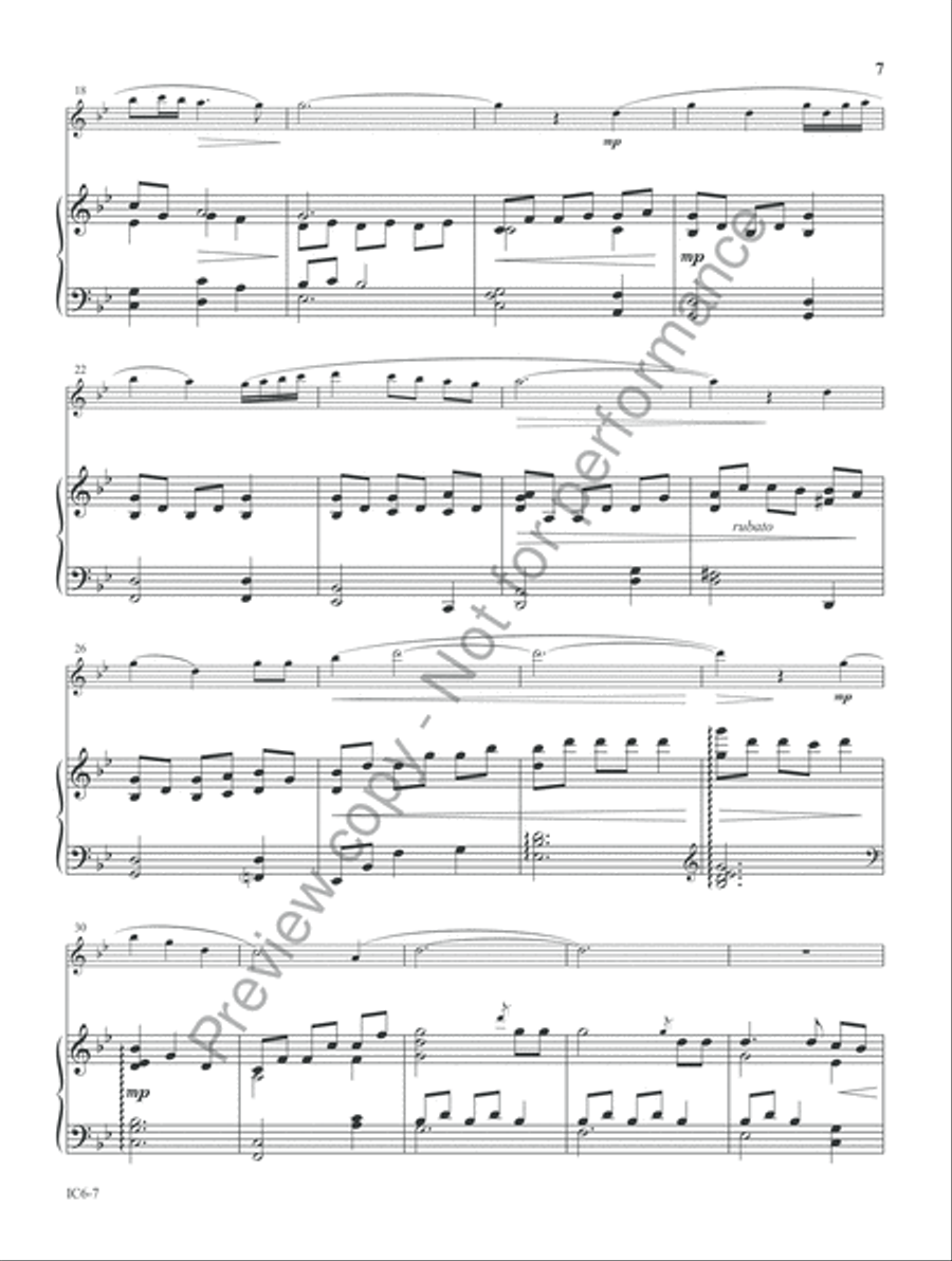 Instrumental Worship Volume 2 - Treble in C Collection / Songbook scores gallery preview page 7