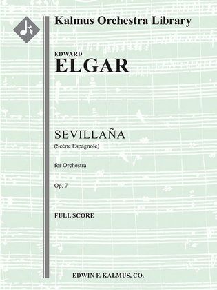 Book cover for Sevillana (Scene Espagnole), Op. 7