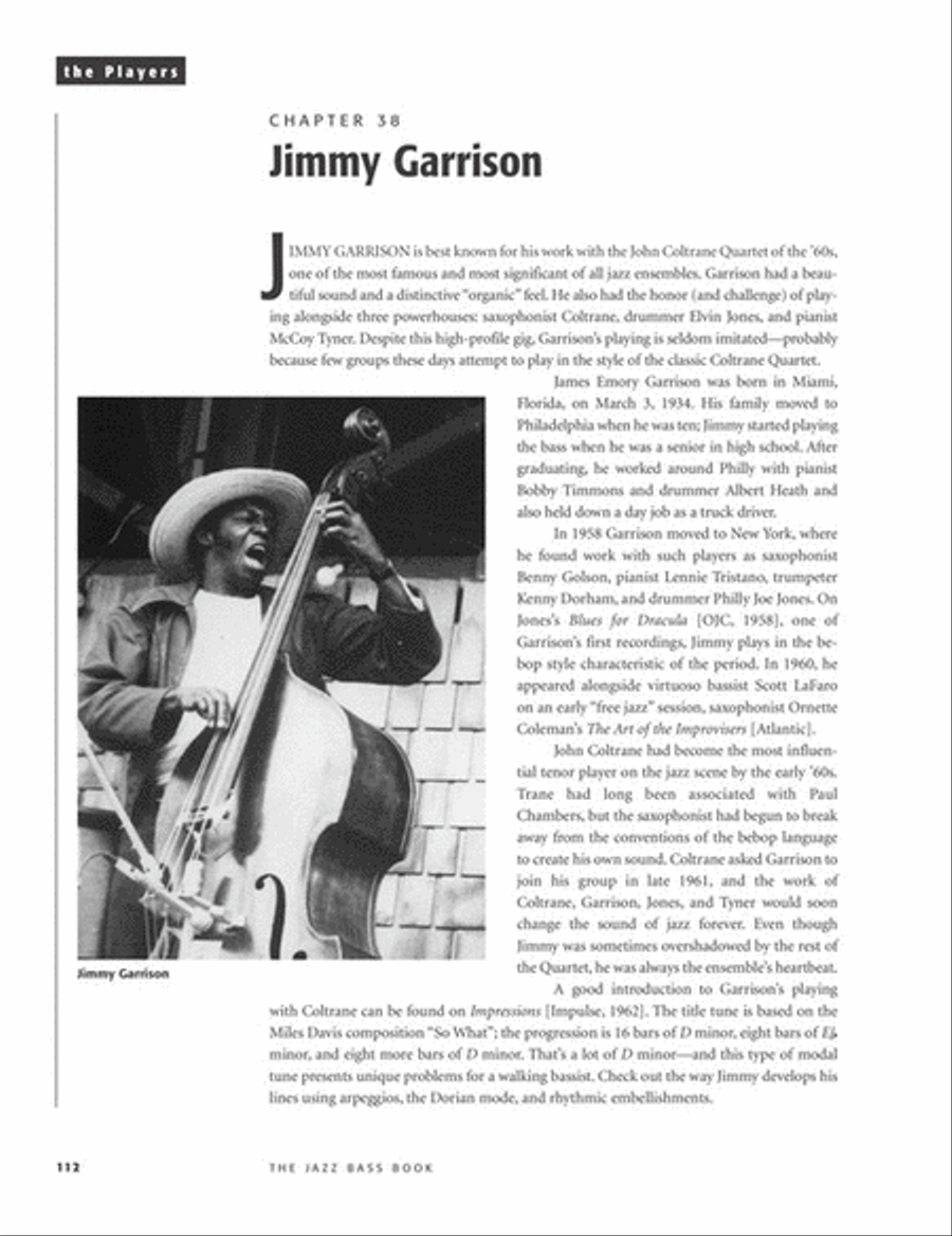 The Jazz Bass Book The Jazz Bass Book Book and CD scores gallery preview page 9