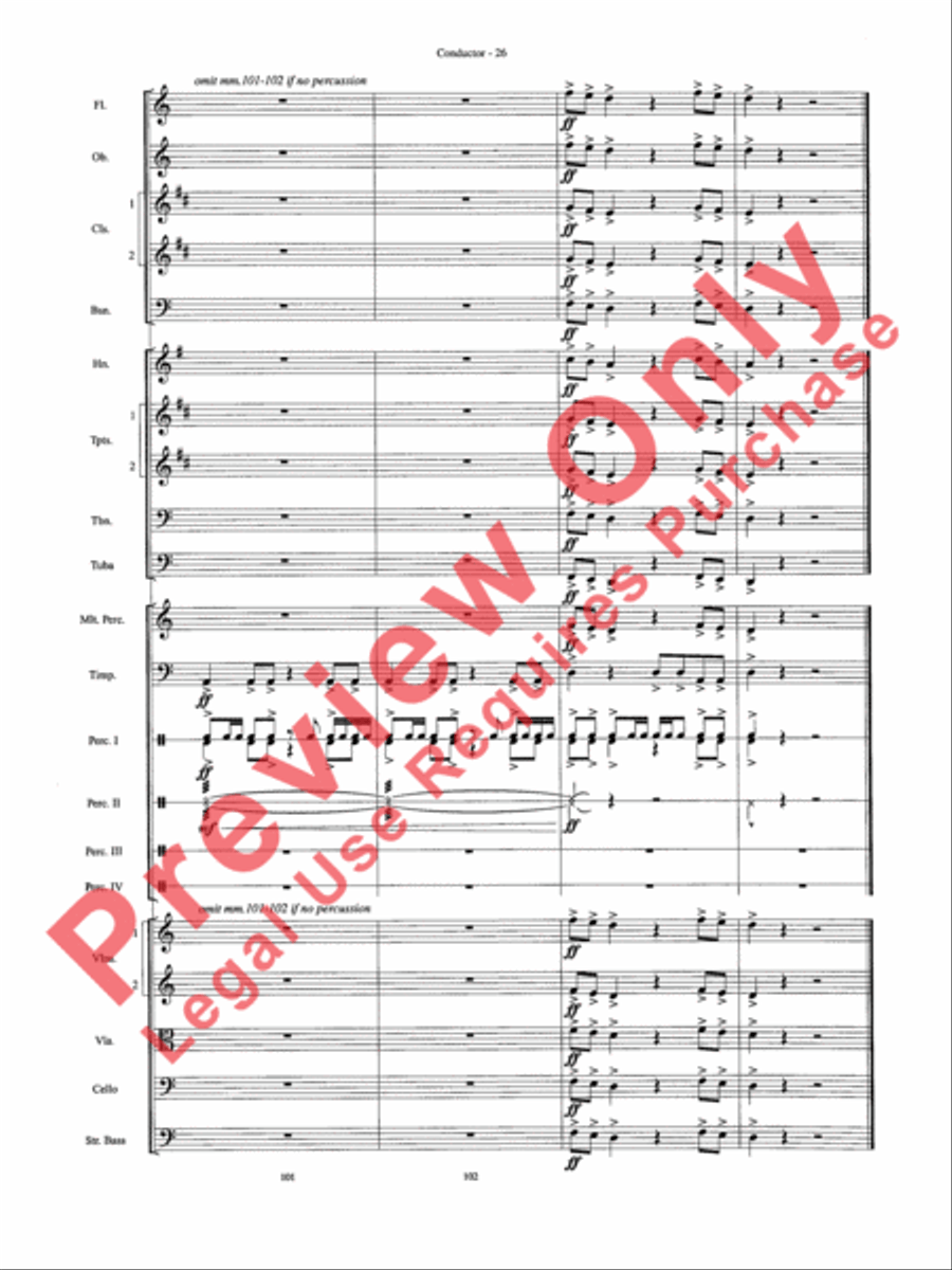Dark Adventure Full Orchestra scores gallery preview page 29