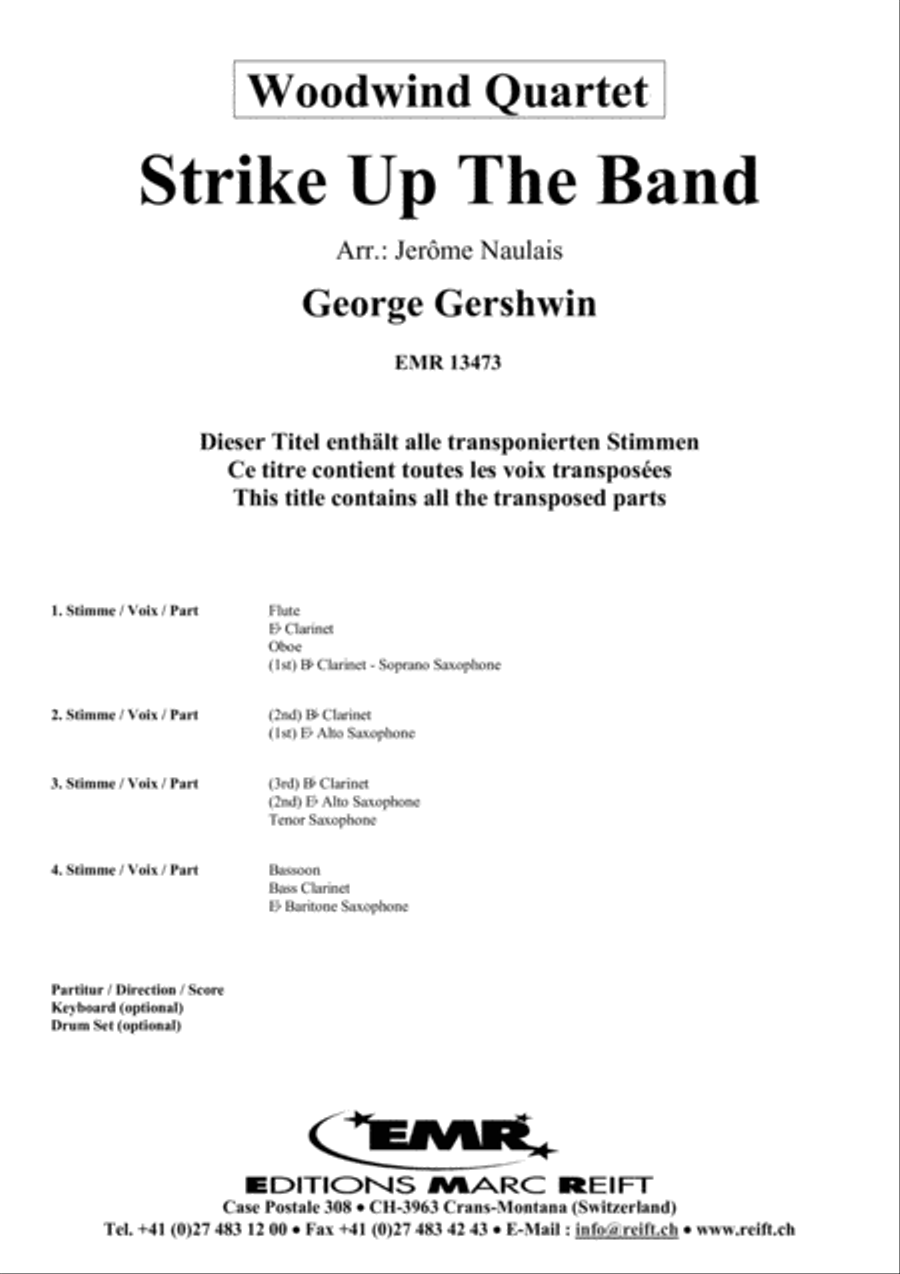 Strike Up The Band Woodwind Quartet scores gallery preview page 2