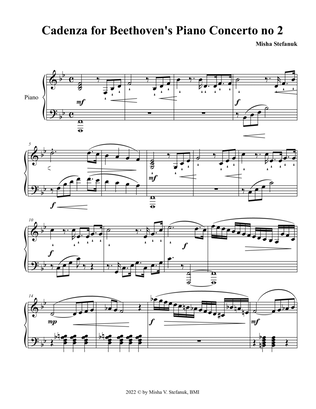 Beethoven Cadenza for Piano Concerto 2