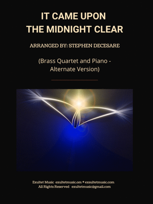 It Came Upon The Midnight Clear (Brass Quartet and Piano - Alternate Version)