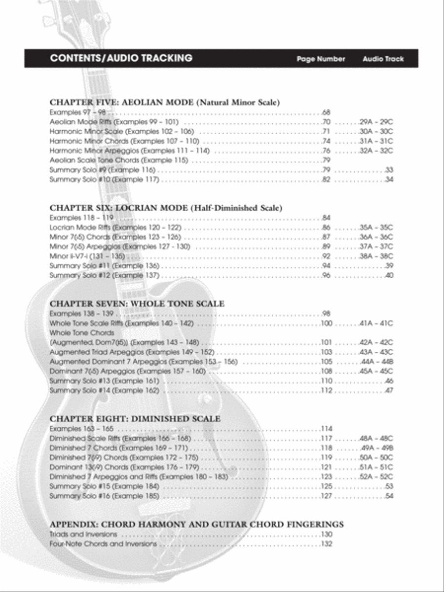 21st Century Pro Method - Jazz Guitar - Swing to Bebop (Book/CD) Electric Guitar scores gallery preview page 3
