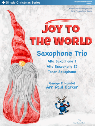 Book cover for Joy To The World (Saxophone Trio)