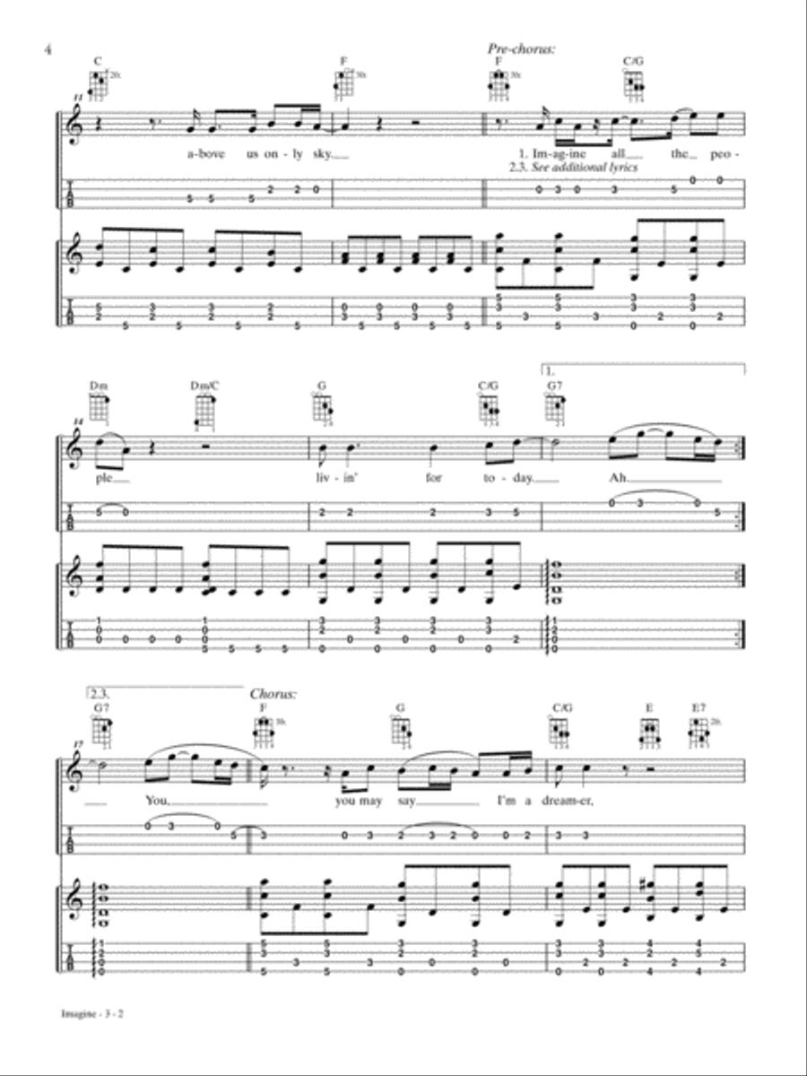 Just for Fun -- Classic Rock Mandolin Mandolin scores gallery preview page 5