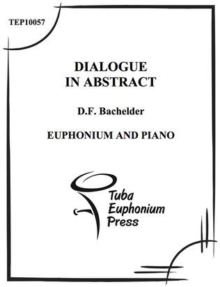 Book cover for Dialogue in Abstract