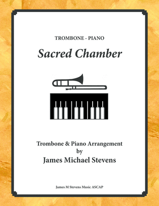 Book cover for Sacred Chamber - Trombone & Piano